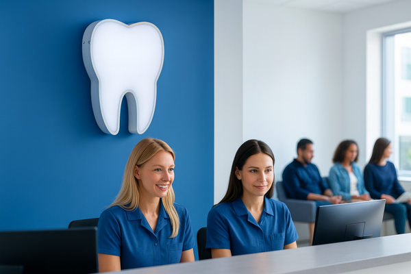 Rotulación publicitaria para clínicas dentales