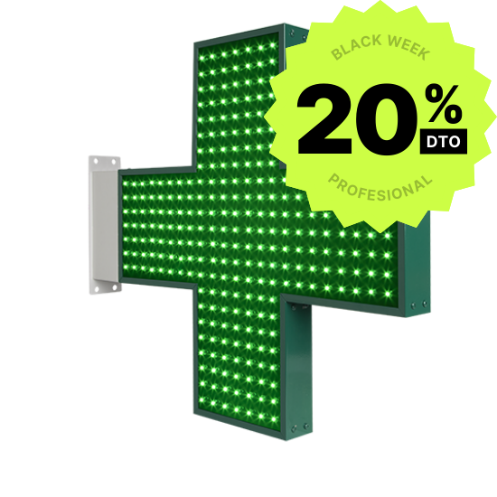 Cruz Farmacia LED Pixels – Banderola Luminosa Programable
