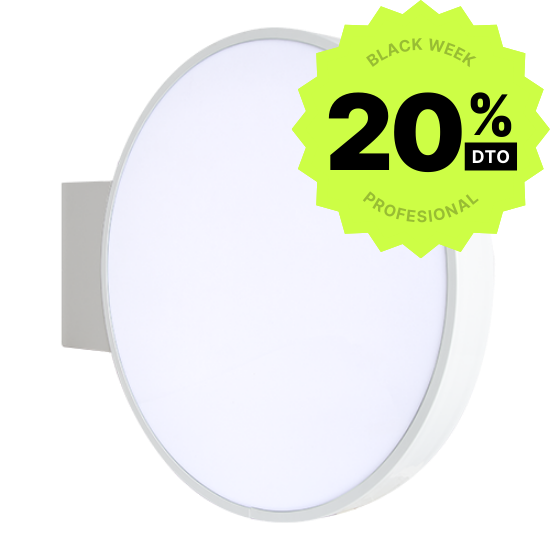 Bandeirola Luminosa LED Redonda