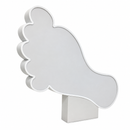 Foot Shaped Illuminated Projecting Sign