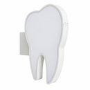 Tooth Shaped Illuminated Projecting Sign