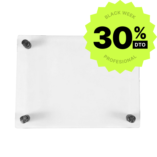 Placas de Metacrilato para Personalizar (Pack 5 unid.)