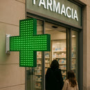 Bandeirola luminosa Cruz Farmácia LED Pixels