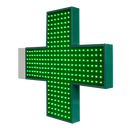 Bandeirola luminosa Cruz Farmácia LED Pixels