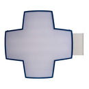 Enseigne drapeau lumineuse Croix Vétérinaire