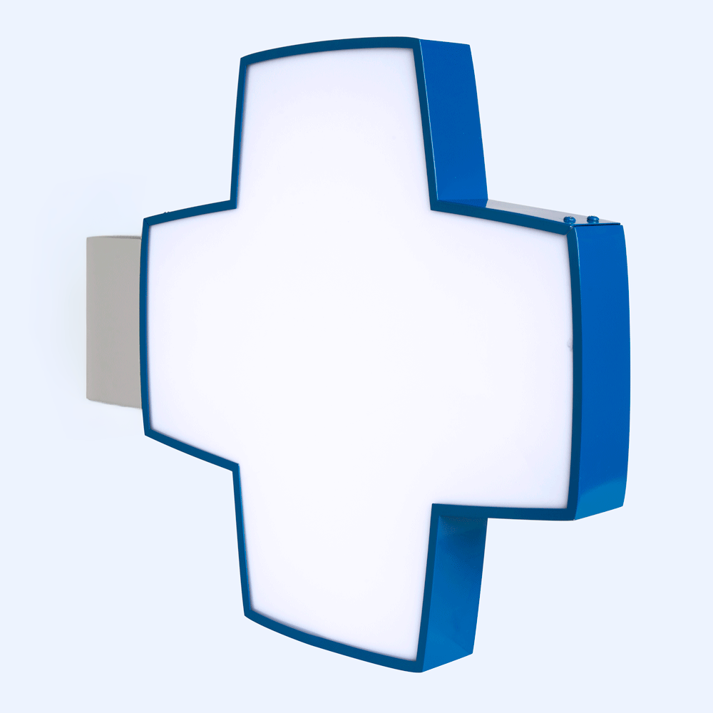 Veterinary Cross LED Luminous projecting sign