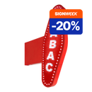 Enseigne drapeau Tabac LED Pixel