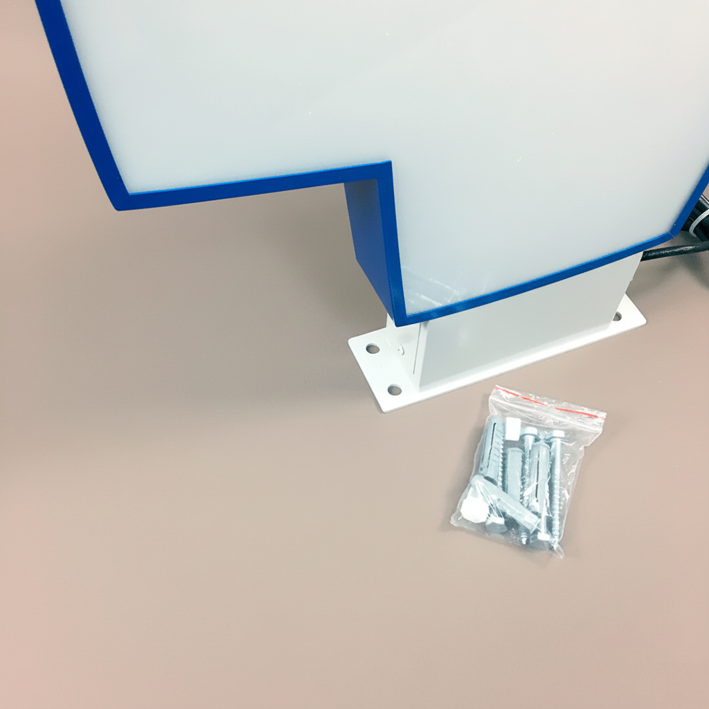 Illuminated Veterinary projecting sign