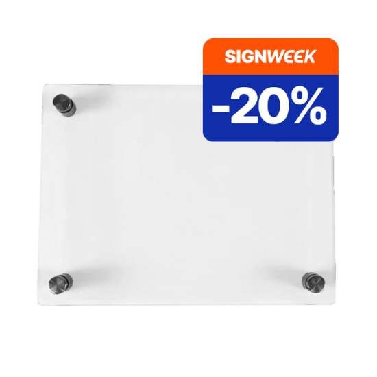 Placas Metacrilato Personalizables Pack 5 uds