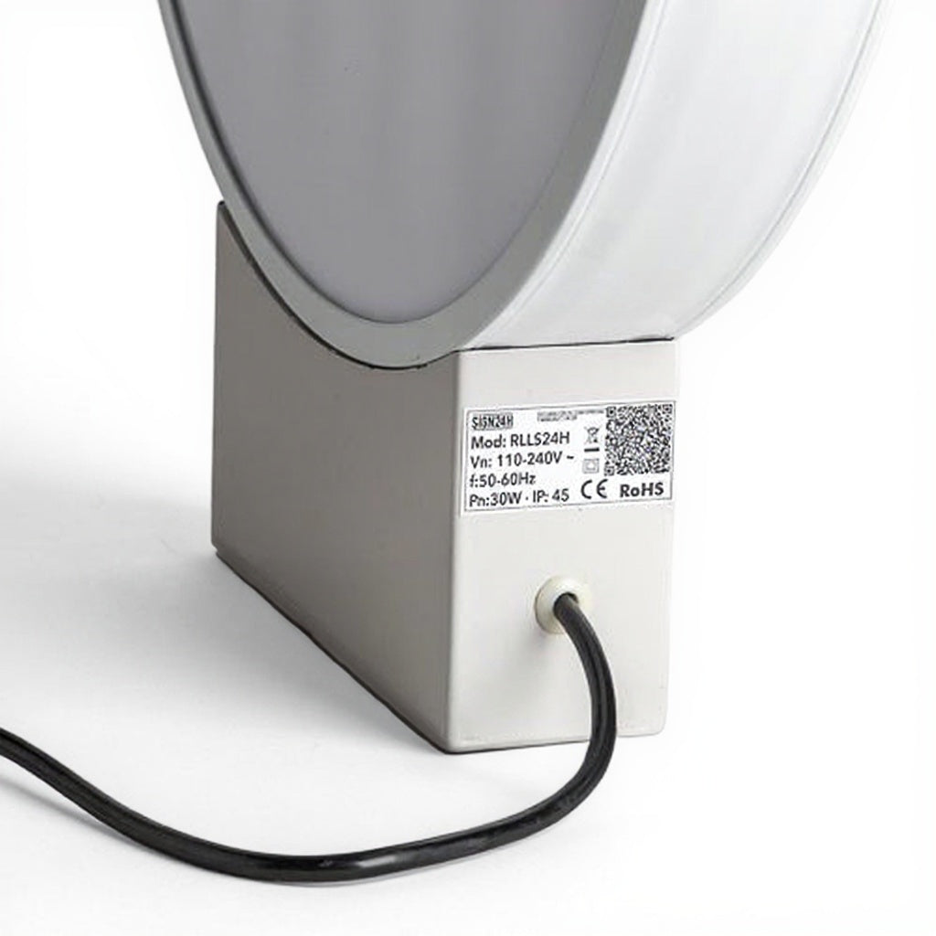  Illuminated Round projecting sign.