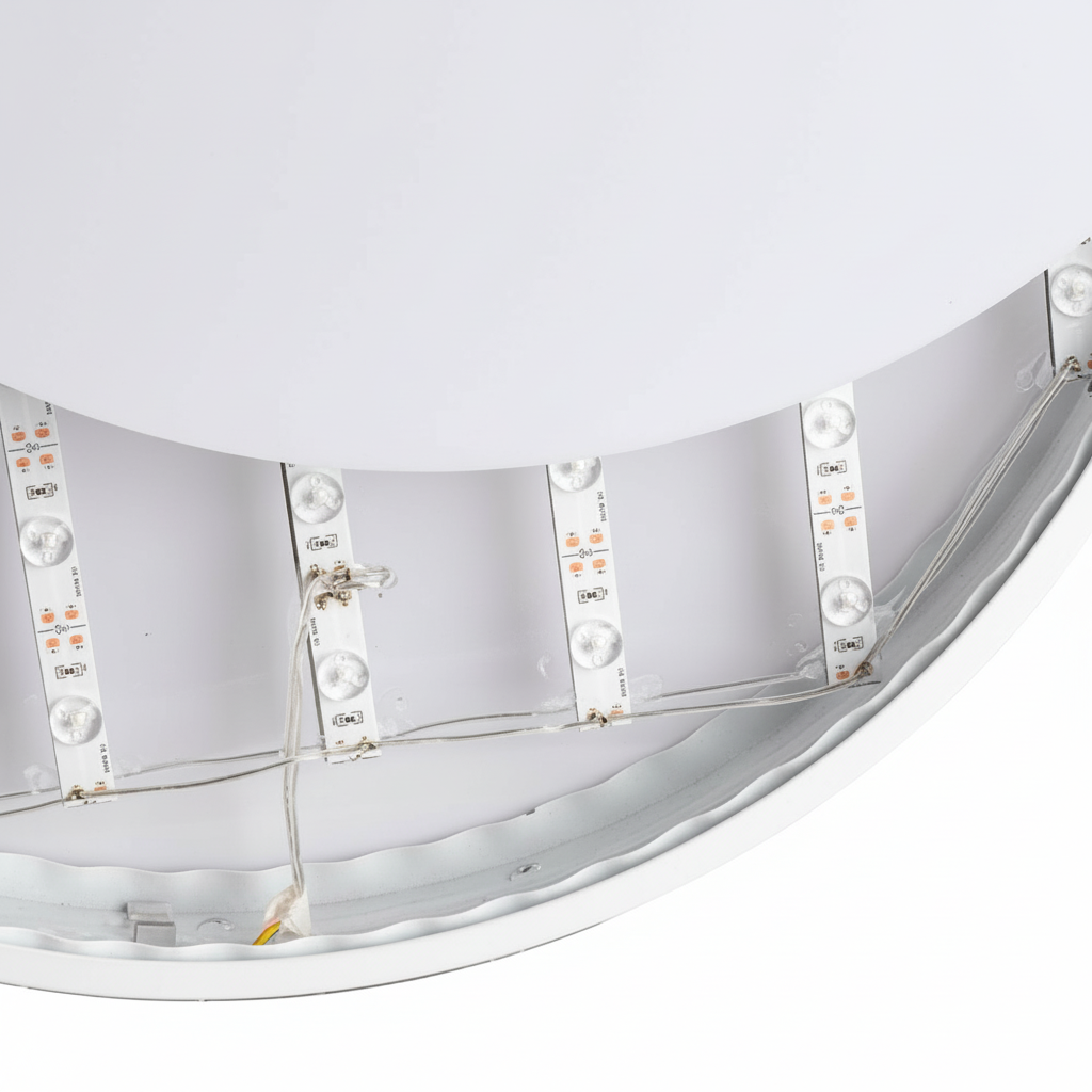  Illuminated Round projecting sign.