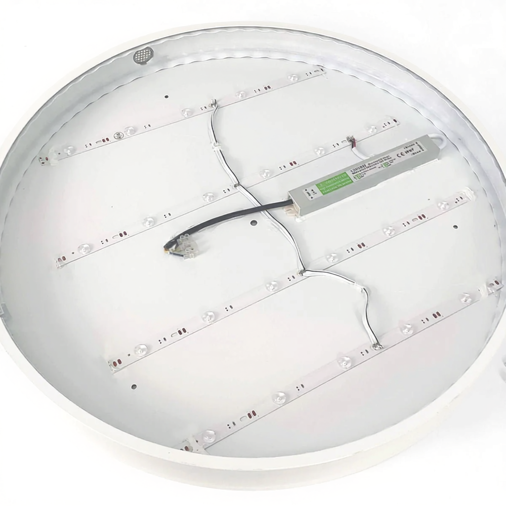  Illuminated Round projecting sign.