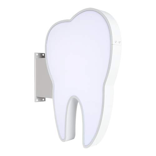 Banderola Luminosa LED Muela para dentistas - Sign24h Europe, S.L.U. - B16996787