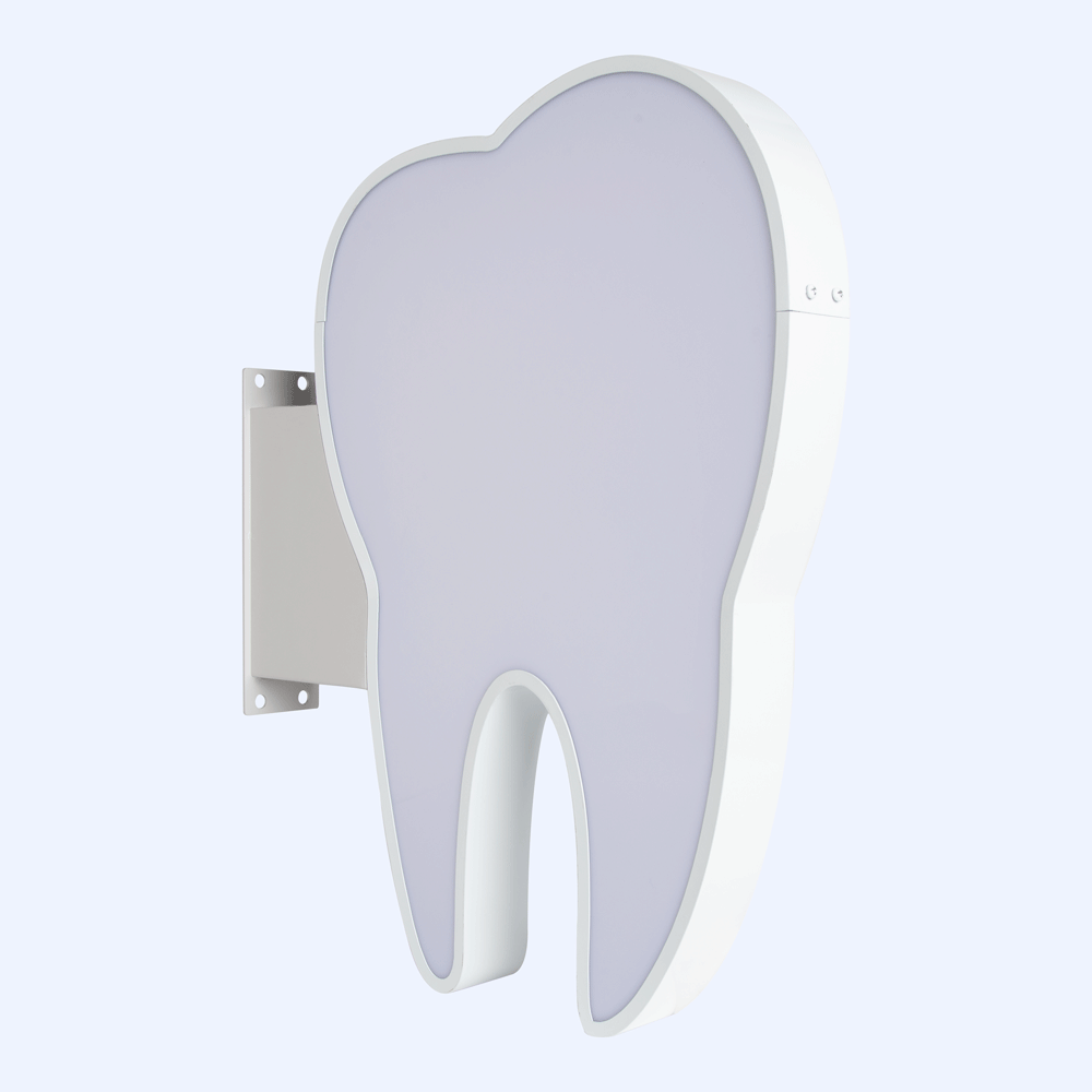 Banderola Luminosa LED Muela para dentistas - Sign24h Europe, S.L.U. - B16996787